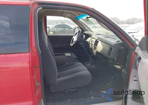 2001 Dodge Dakota Slt/Sport из США, поврежденный, VIN 1B7GL22X61S315368